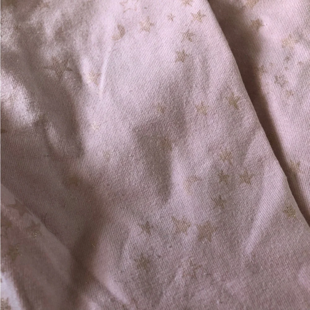 Old Navy pink star built in tough leggings in size S (6/7)